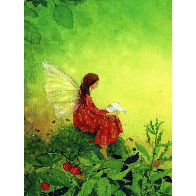Daniela Drescher. "kleine Elfe" Druck ca. 42 x...