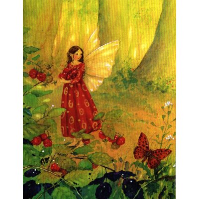 Daniela Drescher. "kleine Elfe" Druck ca. 42 x...