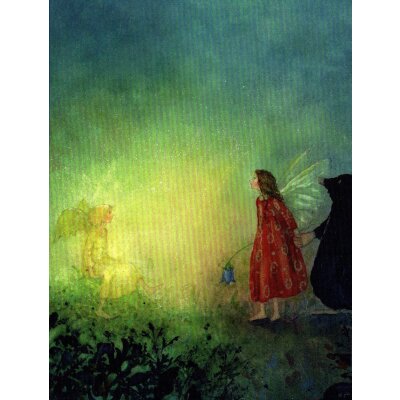 Daniela Drescher. "kleine Elfe" Druck ca. 42 x...