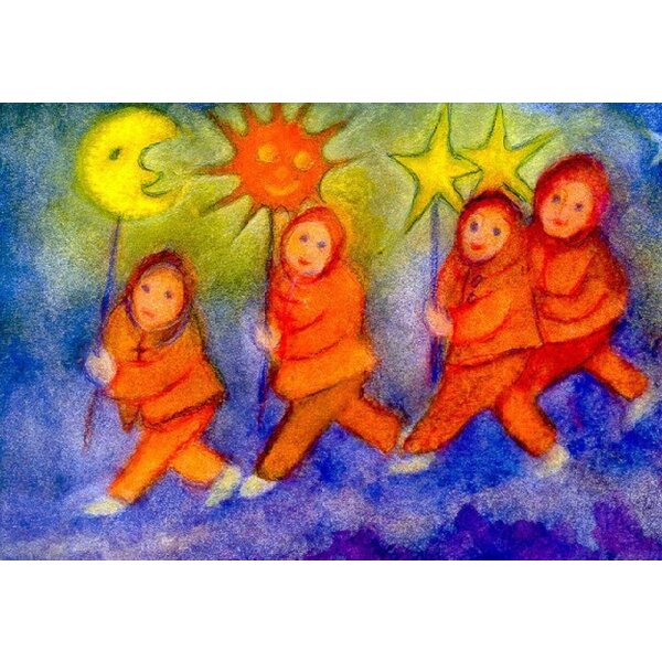 Jula Scholzen-Gnad. Sonne, Mond und Sterne