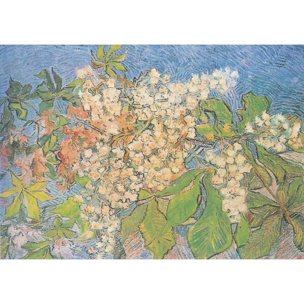 Vincent van Gogh. Blühender Kastanienbaumzweig, 1890