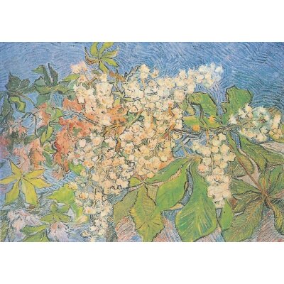 Vincent van Gogh. Blühender Kastanienbaumzweig, 1890