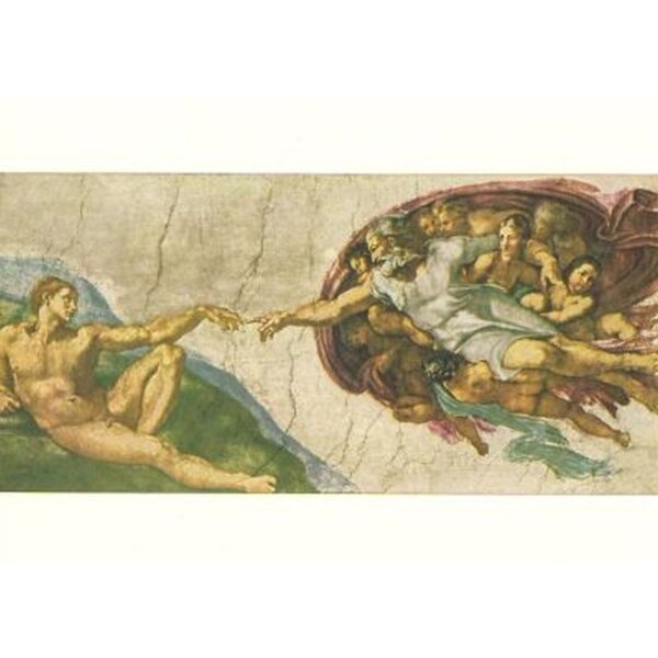 Michelangelo. Erschaffung des Adam