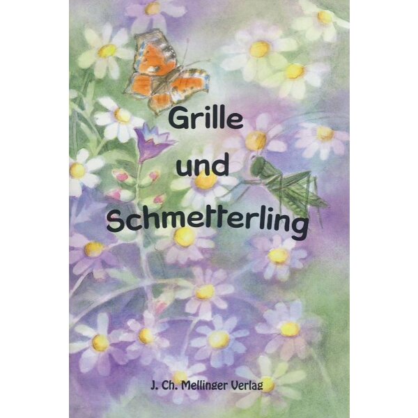 Grille und Schmetterling