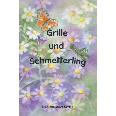 Grille und Schmetterling