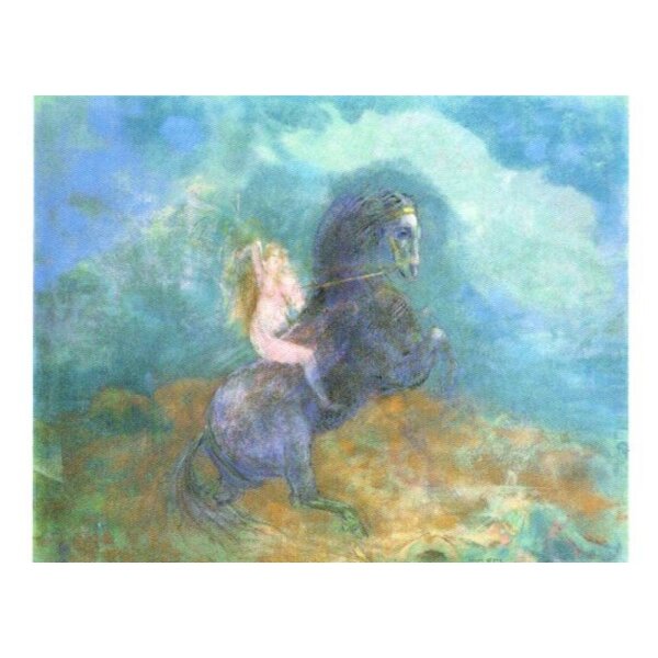 Odilon Redon. Brunhilde