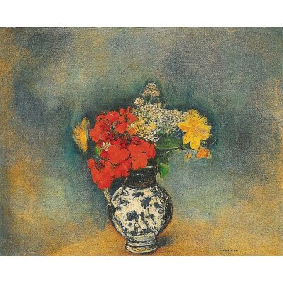 Odilon Redon. Geranien und andere Blumen ...., 1910