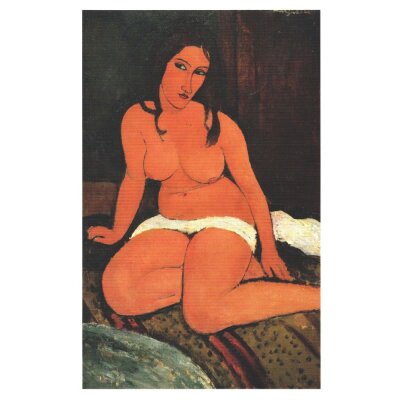 Amedeo Modigliani. Sitzender Akt