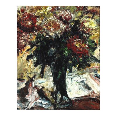 Lovis Corinth. Chrysanthemen, 1922
