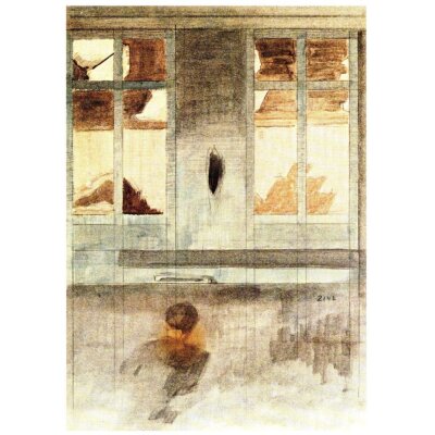 Oskar Schlemmer. Fensterbild XVIII: mit Kommendem, 1942