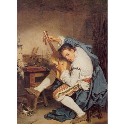 Jean Baptiste Greuze, Der Vogelfänger