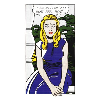 Roy Lichtenstein. I know how you must feel, Brad...., 1963