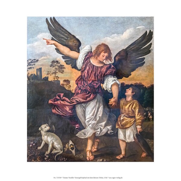 Tiziano Vecellio. Erzengel Raphael und Tobias