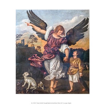 Tiziano Vecellio. Erzengel Raphael und Tobias