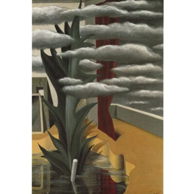 René Magritte. Dem Wasser folgend dringen die...