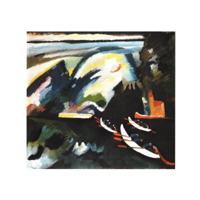 Wassily Kandinsky. Kahnfahrt, 1910