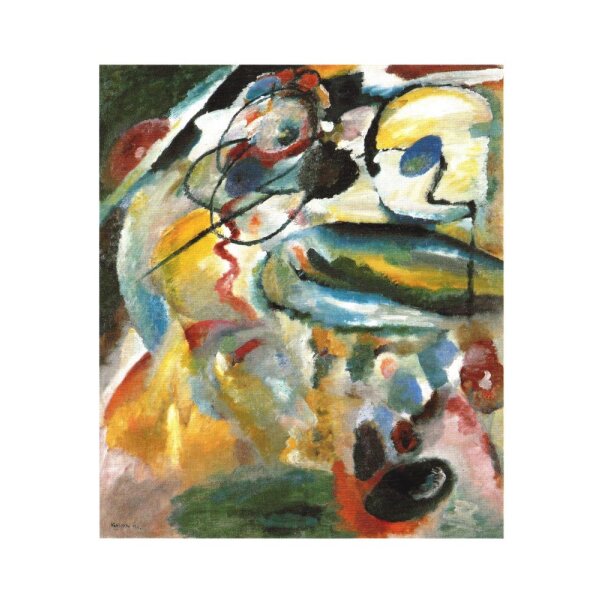 Wassily Kandinsky. Bild mit Kreis,1911