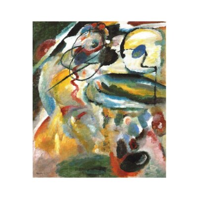 Wassily Kandinsky. Bild mit Kreis,1911