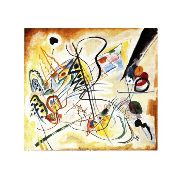 Wassily Kandinsky. Violetter Keil, 1919
