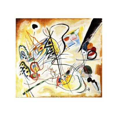 Wassily Kandinsky. Violetter Keil, 1919