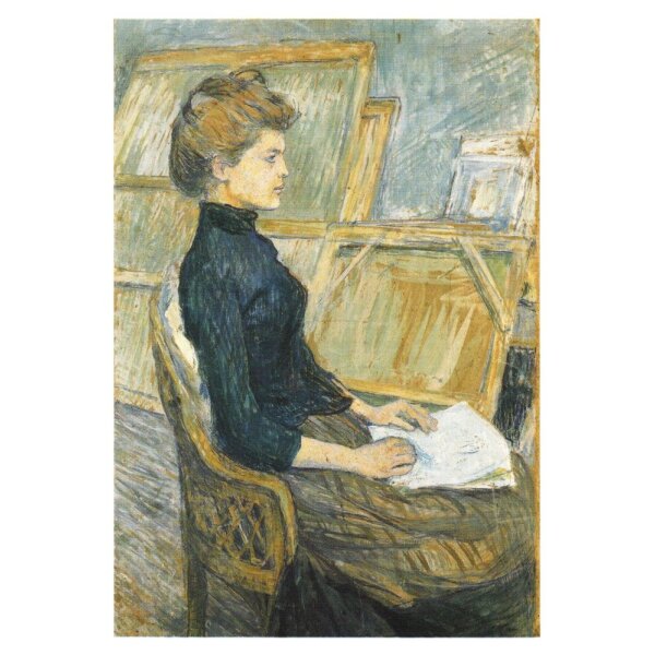 Henri de Toulouse-Lautrec. Mädchen im Atelier - Hélène Vary, 1888