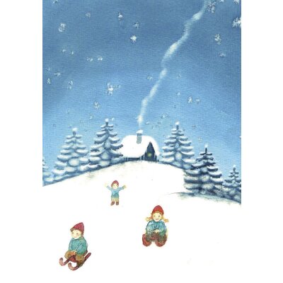 Anne Hunold. Schlittenfahrt