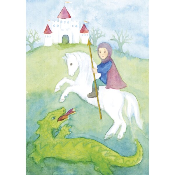 Anne Hunold. St. Georg und der Drache