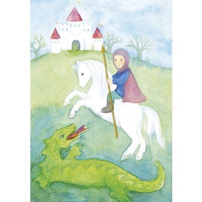 Anne Hunold. St. Georg und der Drache