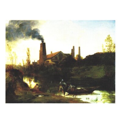 Carl Blechen. Walzwerk Neustadt-Eberswalde, 1834