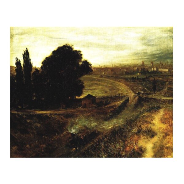 Adolph von Menzel. Die Berlin-Potsdamer Bahn, 1847