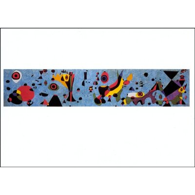Joan Miró. Wandmalerei, 1947