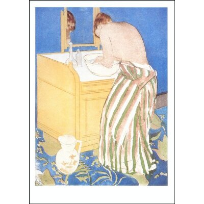 Mary Cassatt. Frau bei der Toilette
