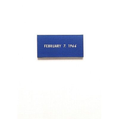 On Kawara. February 7, 1966