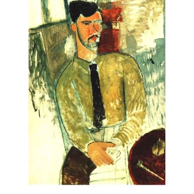 Amedeo Modigliani. Portrait Henri Laurens, 1915