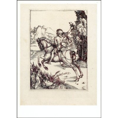 Albrecht Dürer. Der kleine Reiter, um 1497