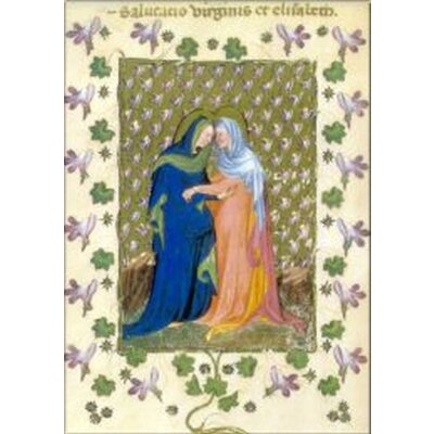 Michelino Besozzo. Gebetbuch. Heimsuchung, um 1410