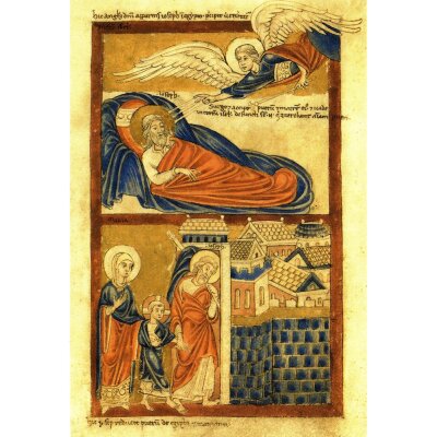 Josefs Traum und die Rückkehr aus Ägypten, 12. Jh.