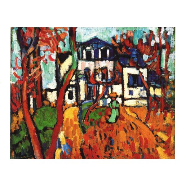 Maurice de Vlaminck. Das Blaue Haus, 1906