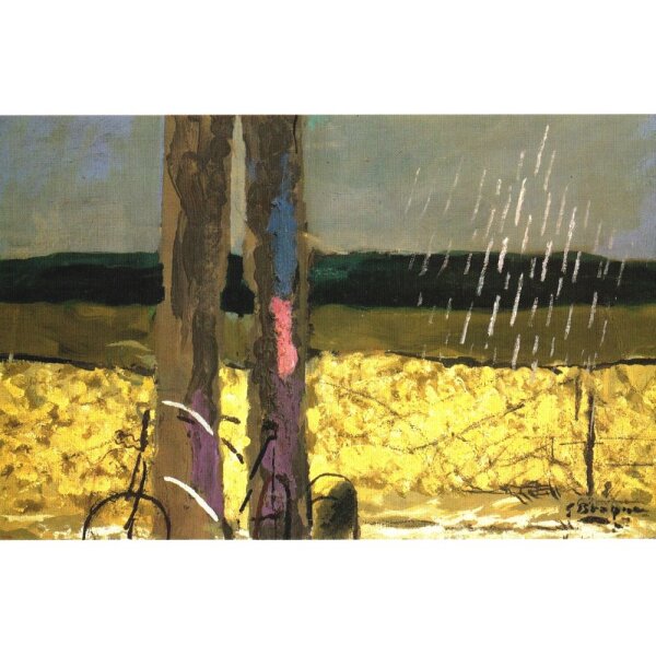 Georges Braque. Der Regenschauer, 1952