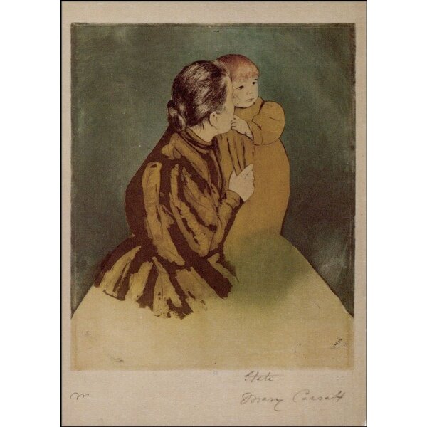 Mary Cassatt. Bäuerin mit Kind, 1894