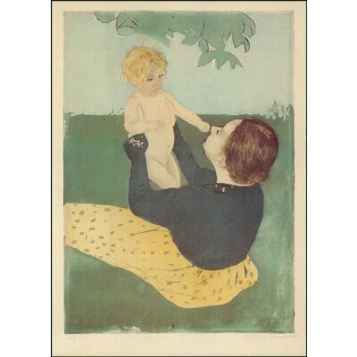 Mary Cassatt. Unter dem Rosskastanienbaum, 1989