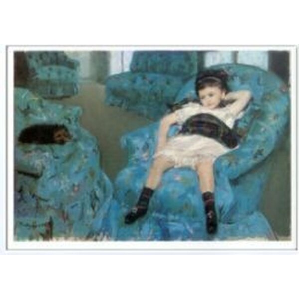Mary Cassatt. Mädchen im blauen Lehnstuhl, 1878