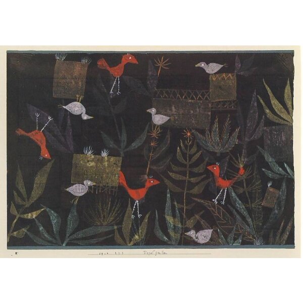 Paul Klee. Vogelgarten, 1924