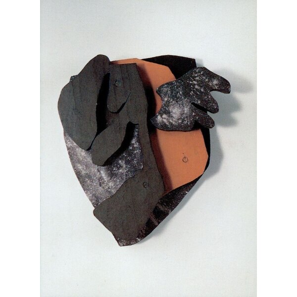 Hans Arp. Die Grablegung der Vögel und Schmetterling