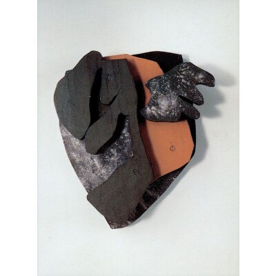 Hans Arp. Die Grablegung der Vögel und Schmetterling