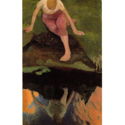 Ottilie Reylaender. Das Spiegelbild, 1900