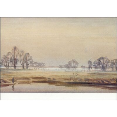 Christian Modersohn. Lichter Nebelabend, 1980