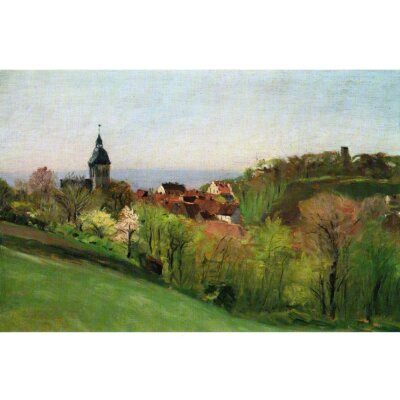 Otto Modersohn. Tecklenburg im Frühling, 1890
