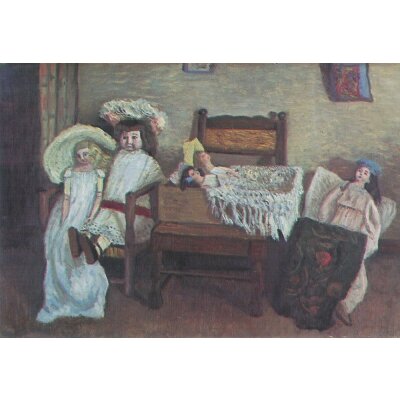 Otto Modersohn. Elsbeths Puppen, 1902