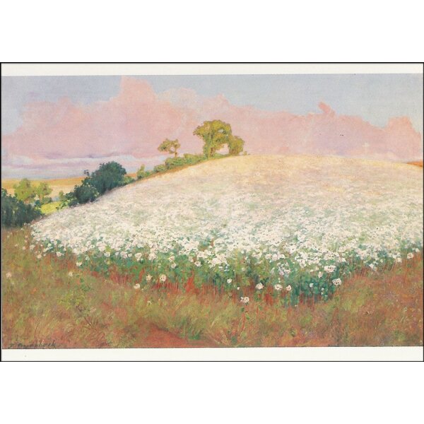 Fritz Overbeck. Buchweizenfeld am Weyerberg,1900